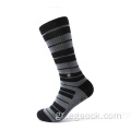 Πολύ ελαστικές κάλτσες συμπίεσης σωλήνα jacquard με ρίγες